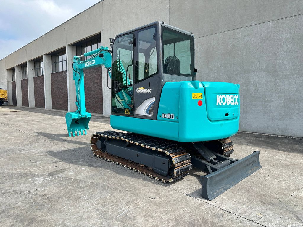 Kobelco SK60-8 Diesel-Minibagger 2014