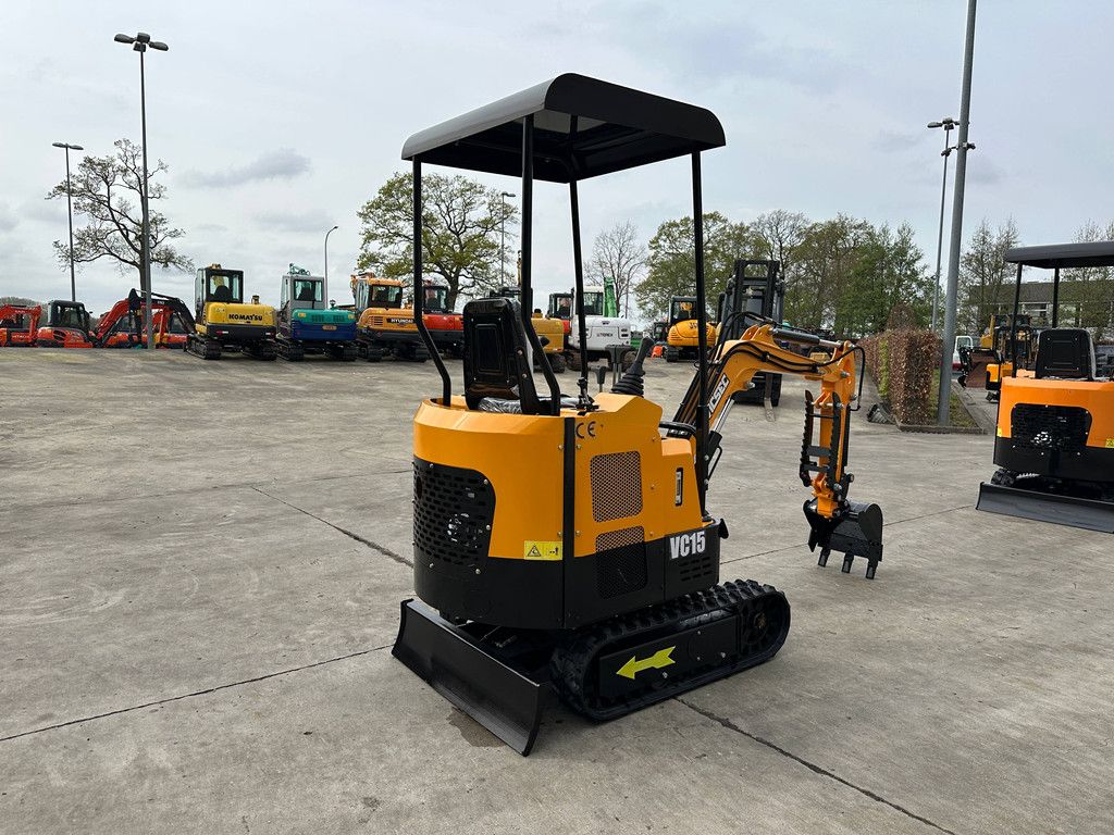 VICSEC VC15-Y Minibagger Benzin 2025 Neu