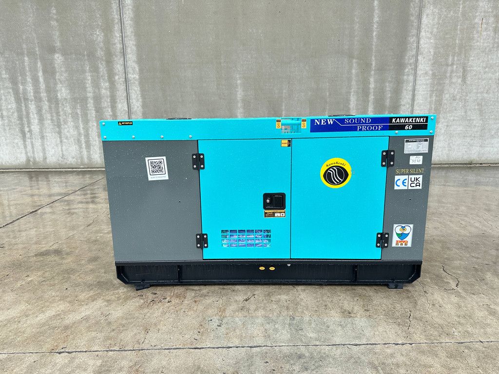 Generator Kawakenki KK60-III-SSS 60 kVa Neu