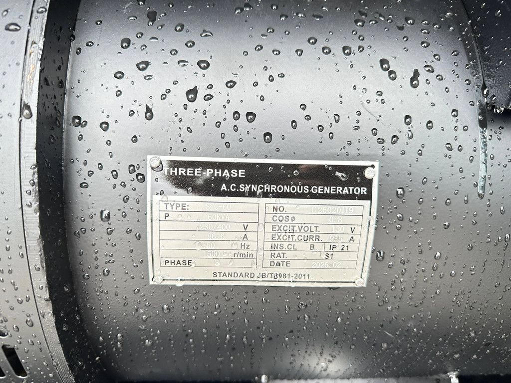 Generator Kawakenki KK60-III-SSS 60 kVa Neu