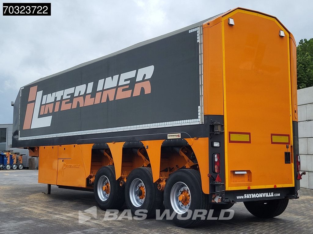 Faymonville PV-3C 3 Achsen Glass Innenlader Lifting Axle