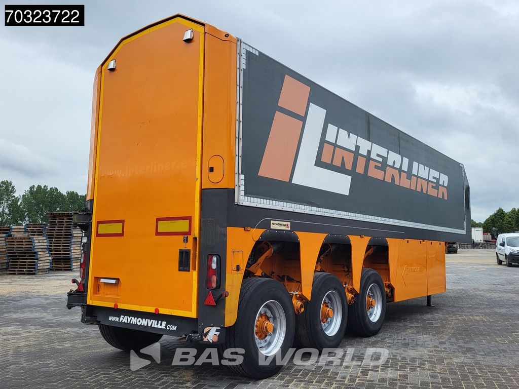 Faymonville PV-3C 3 Achsen Glass Innenlader Lifting Axle