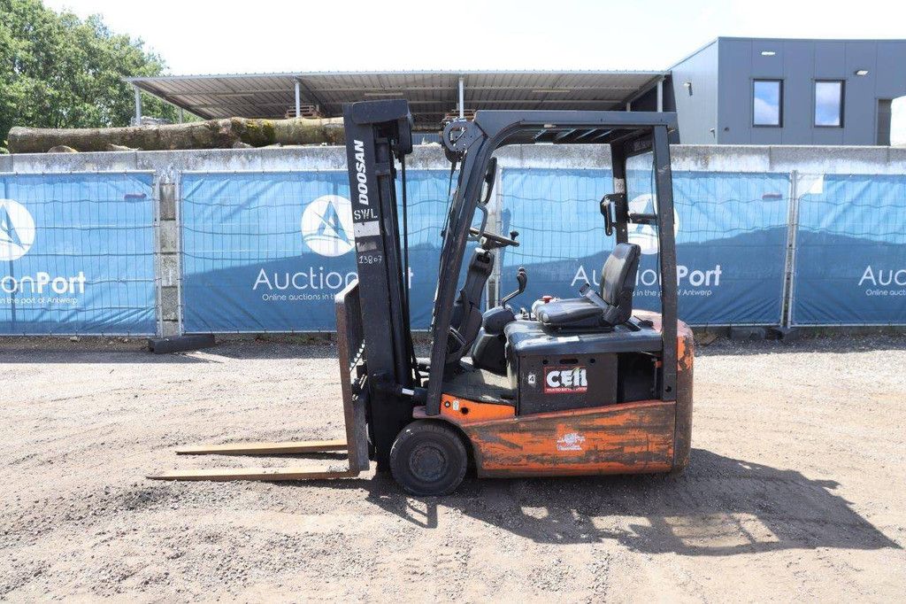 Doosan B15T-5 Electric Forklift 1500kg 3.3m 2011
