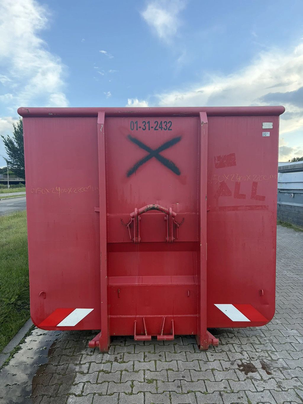 ALL-IN Containers 30m³ vloeistofdichte container