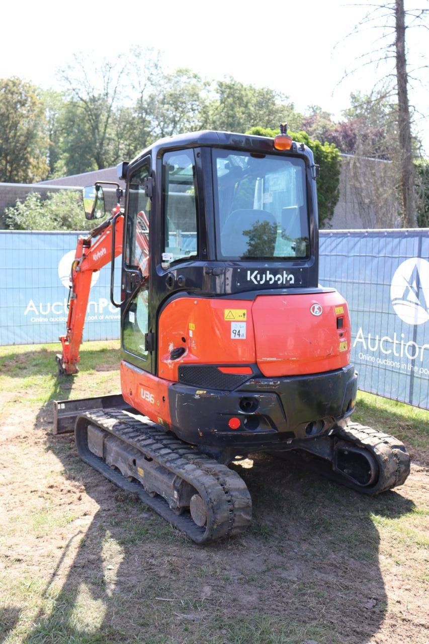 Crawler excavator Kubota U36-4 Diesel 18kW 2021
