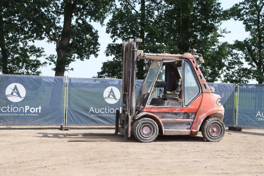 Linde H60D-02 Diesel-Gabelstapler 6000kg 2000