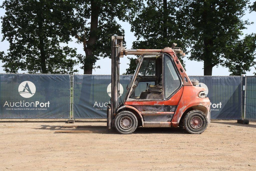 Linde H60D-02 Diesel-Gabelstapler 6000kg 2000