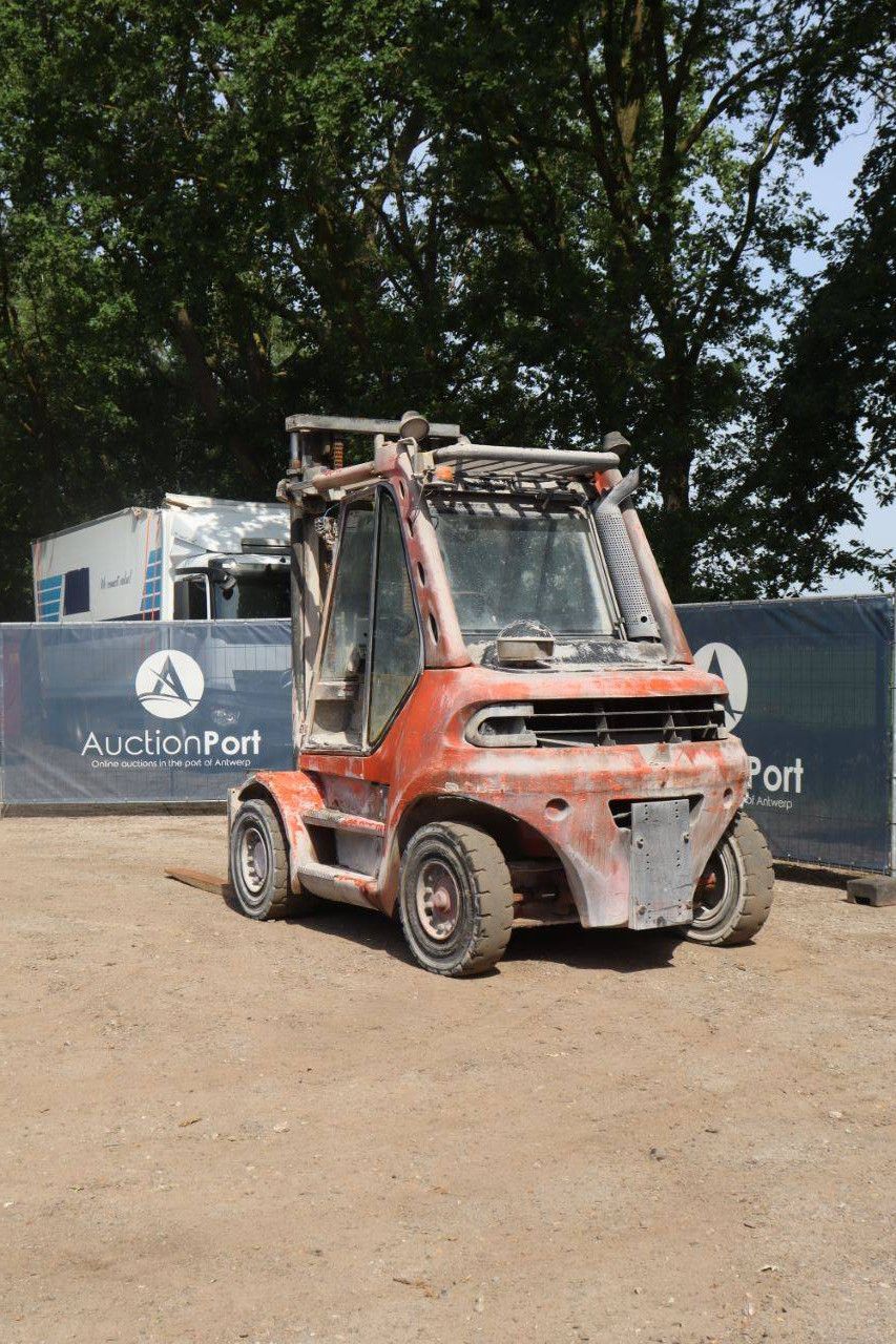 Linde H60D-02 Diesel-Gabelstapler 6000kg 2000
