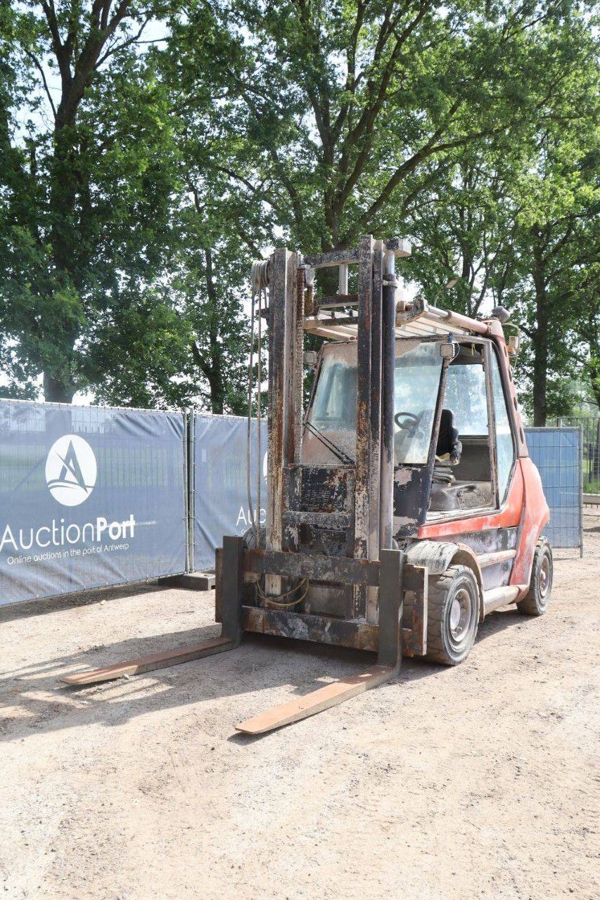 Linde H60D-02 Diesel-Gabelstapler 6000kg 2000