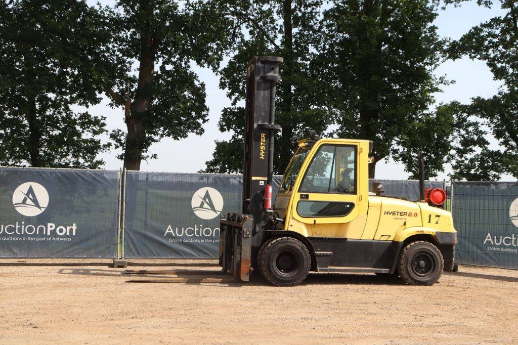 Heftruck Hyster H8.0FT LPG 8000kg 5.46m 2010