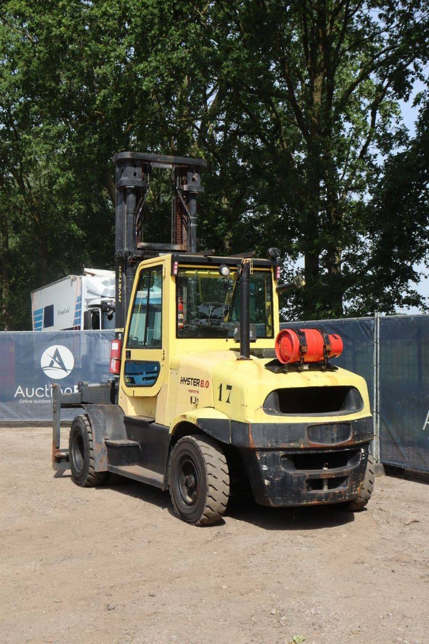 Heftruck Hyster H8.0FT LPG 8000kg 5.46m 2010