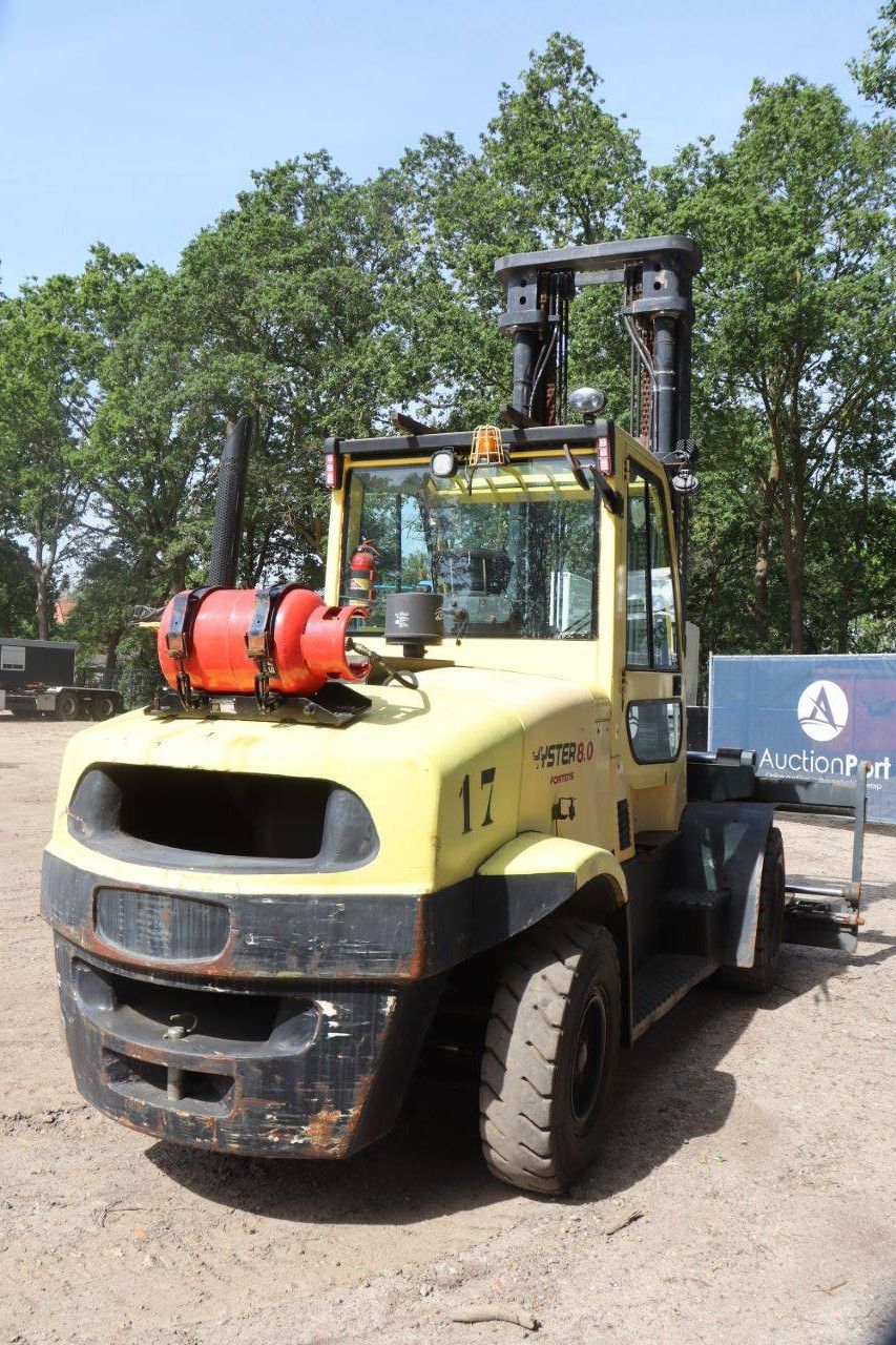 Heftruck Hyster H8.0FT LPG 8000kg 5.46m 2010