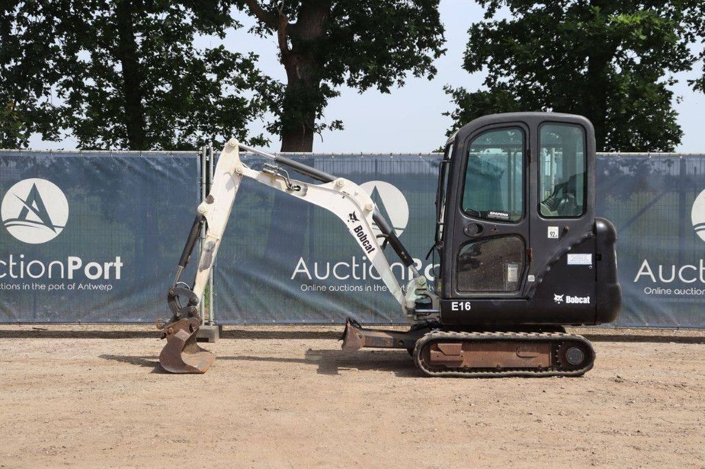 Mini excavator Bobcat E16 Diesel 10kW 2012