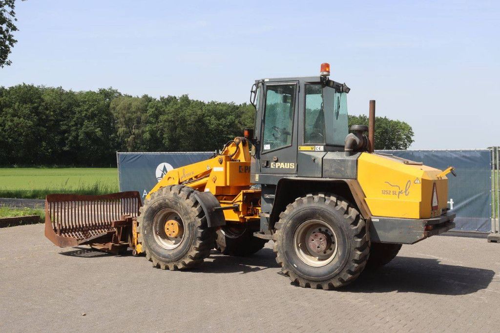 Paus 1252 SL Diesel Wheel Loader 1998