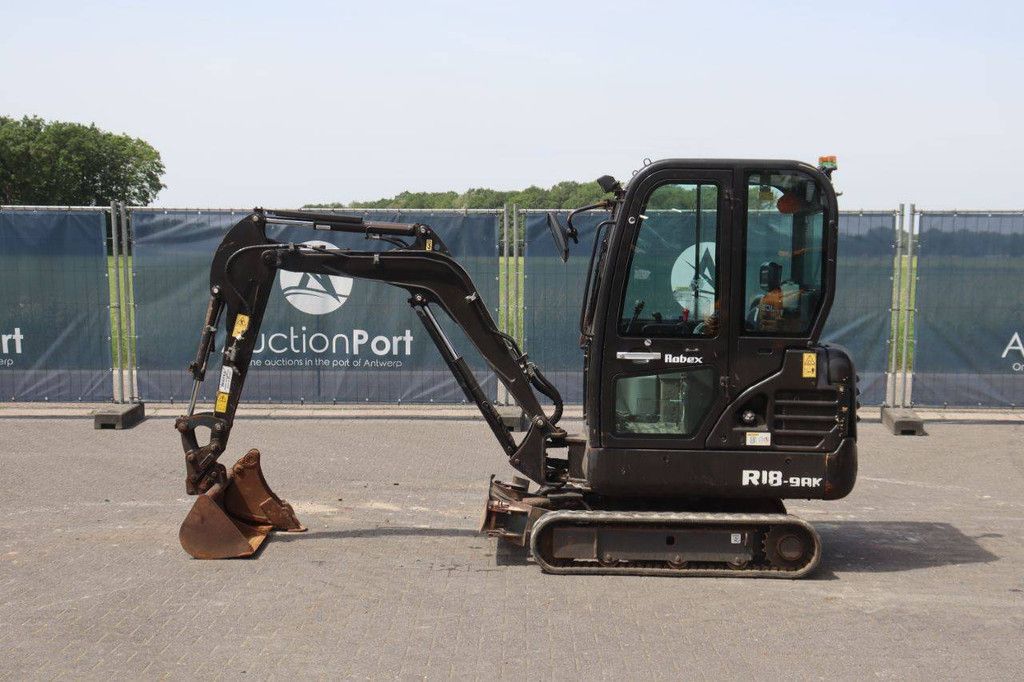 Rupsgraafmachine Hyundai Robex R18-9AK Diesel