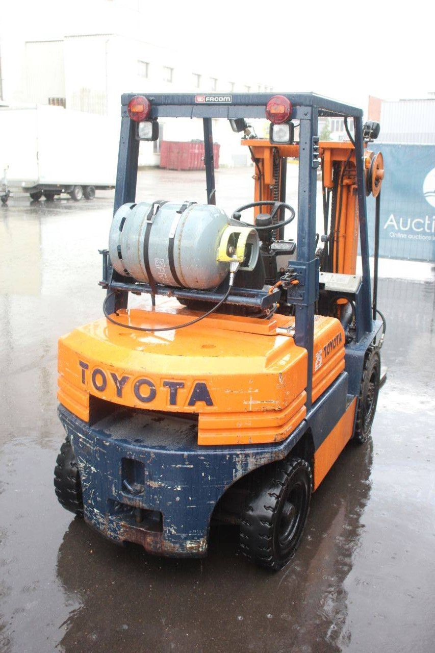 Gabelstapler Toyota 42 5FGF25 LPG 2500kg 5m 1993
