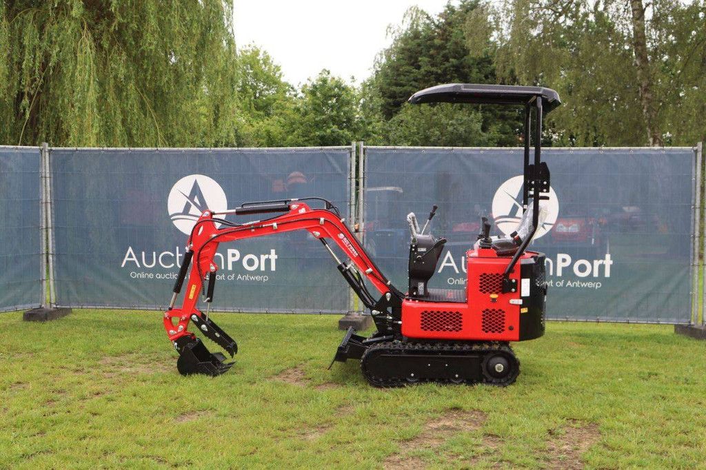 Minigraver HZC Power DKB991 Diesel 2026 Nieuw met Extra Onderdelen