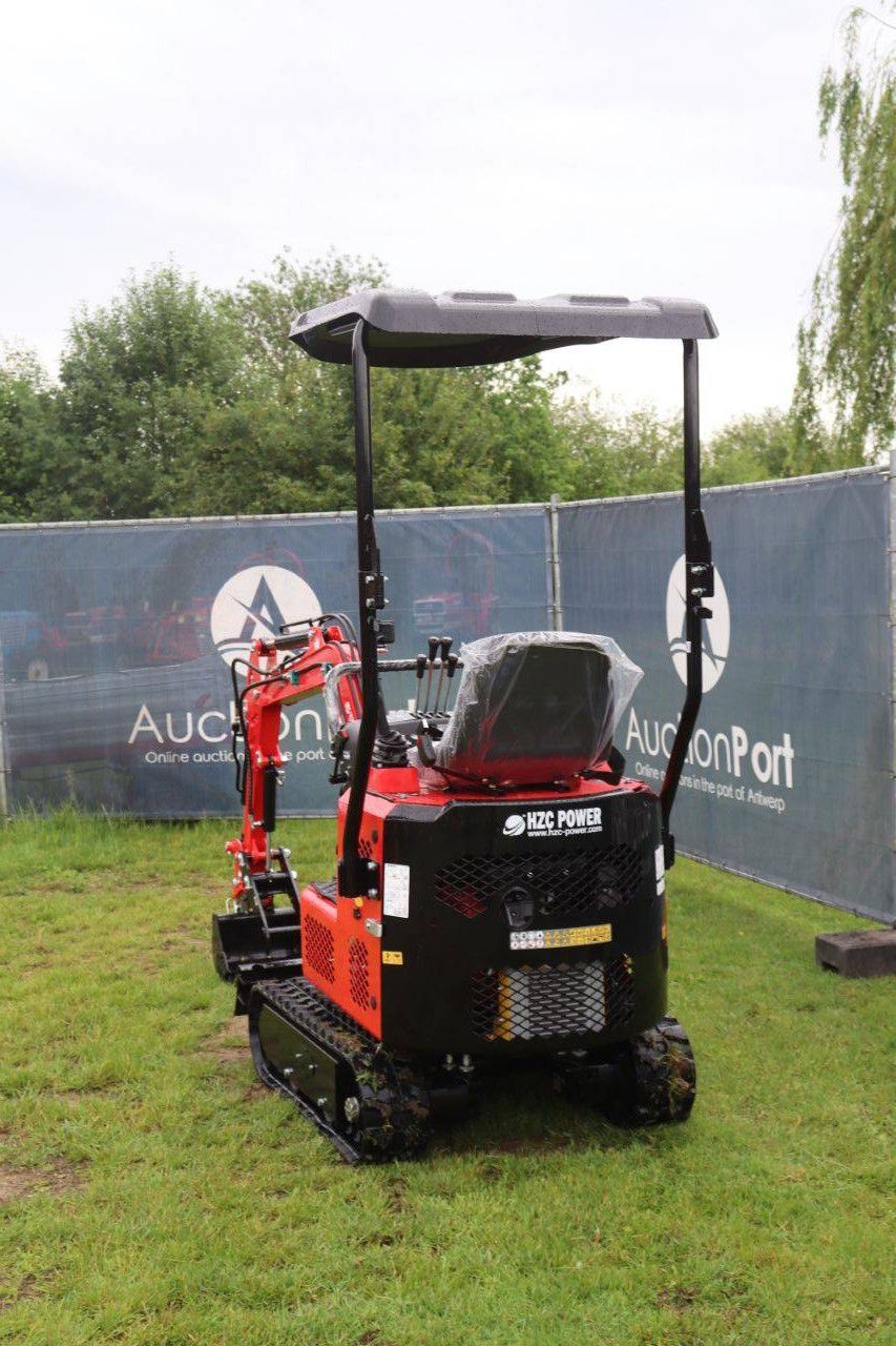 Minigraver HZC Power DKB991 Diesel 2026 Nieuw met Extra Onderdelen