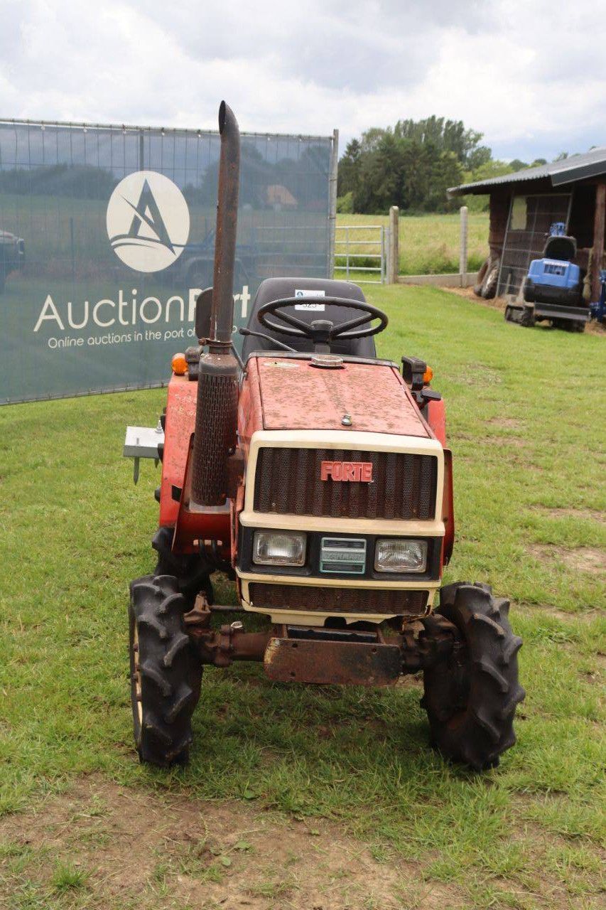 Yanmar F13 ED Diesel-Kleintraktor mit Arena Leveller