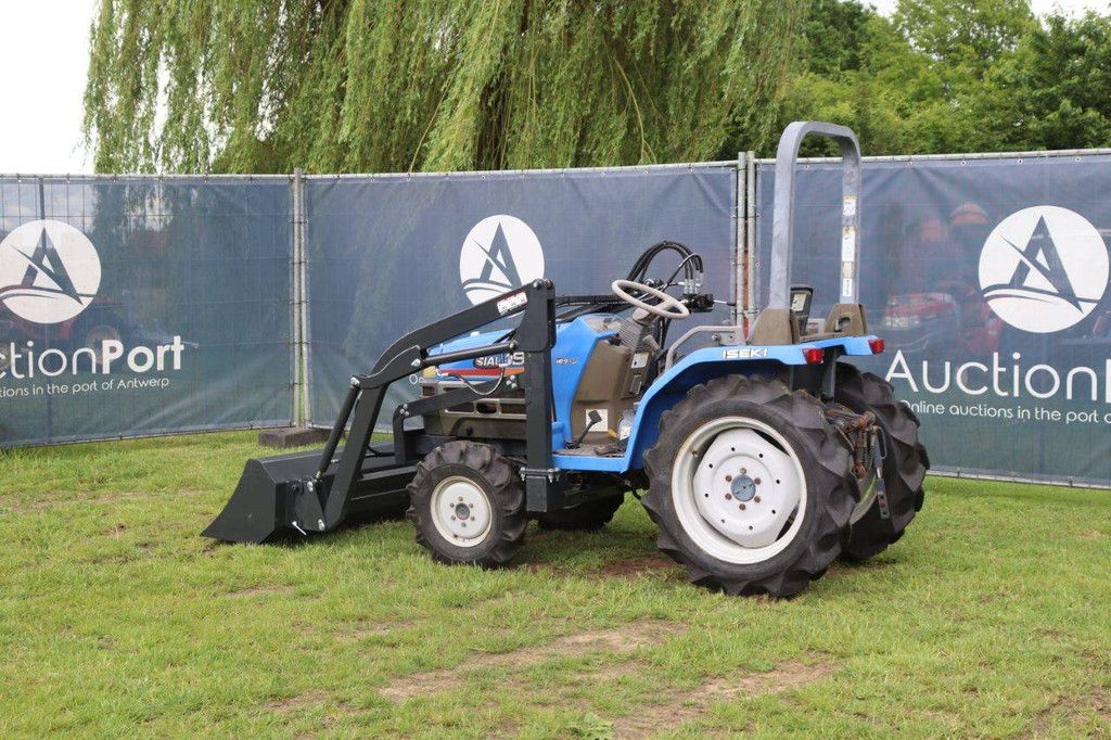 Iseki Sial 193 Diesel-Kleintraktor mit Frontlader