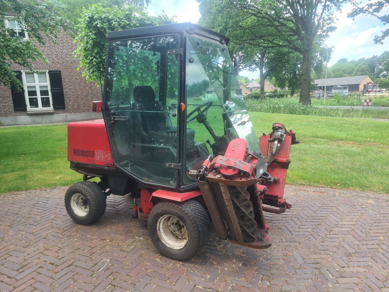 Toro Reelmaster 335 D kooimaaier met diesel motor.