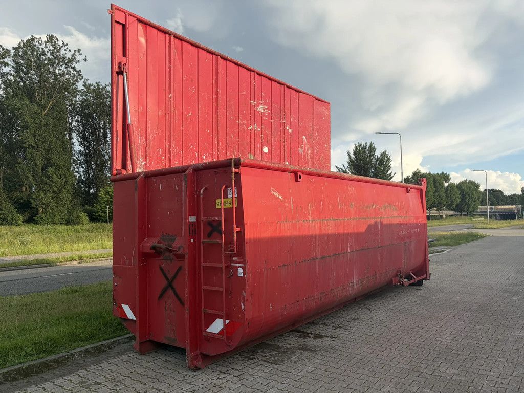 ALL-IN Containers 38m³ vloeistofdichte container met hydraulische klep