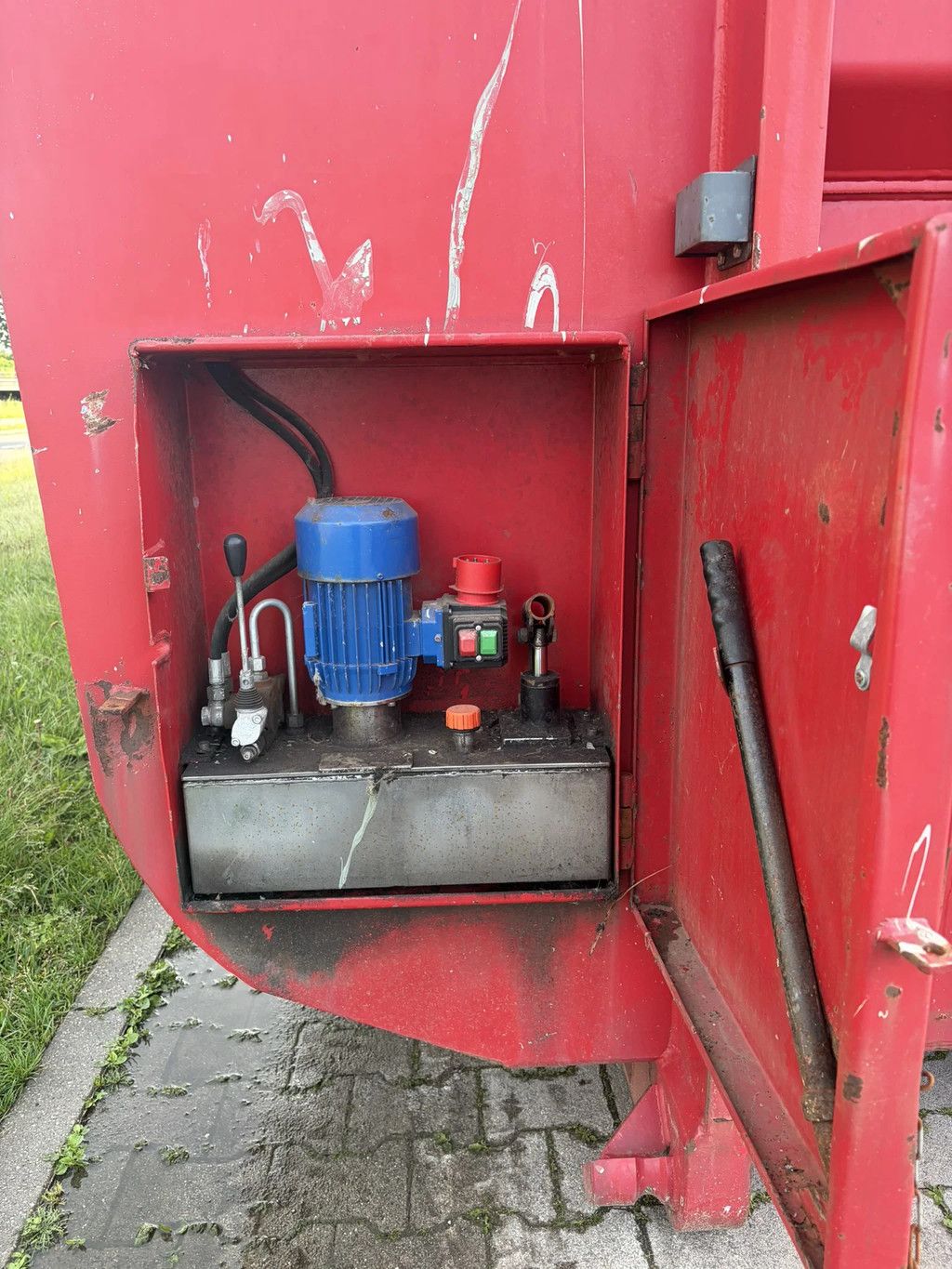 ALL-IN Containers 38m³ vloeistofdichte container met hydraulische klep