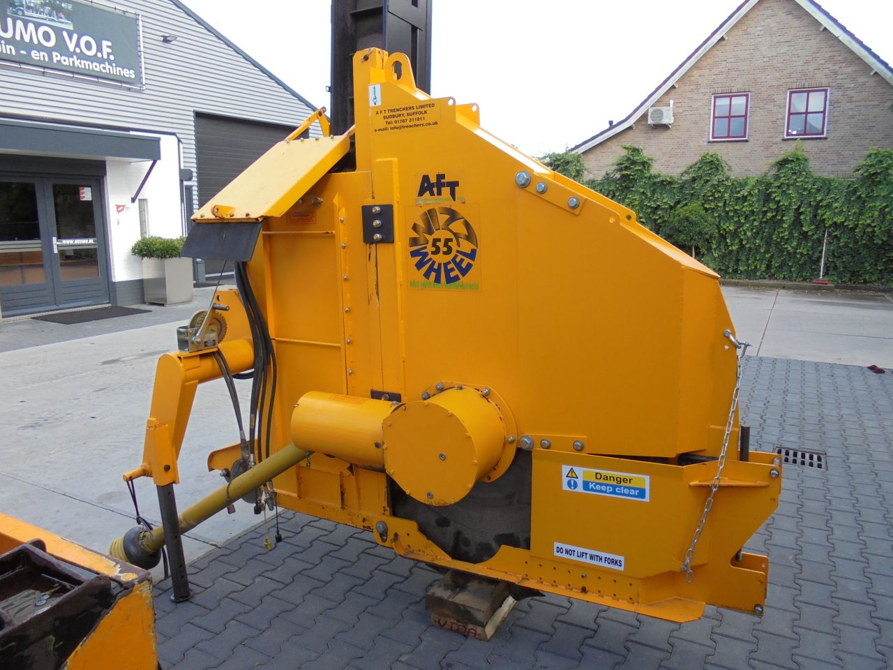 AFT wizz wheel,drainagemachine,trencher