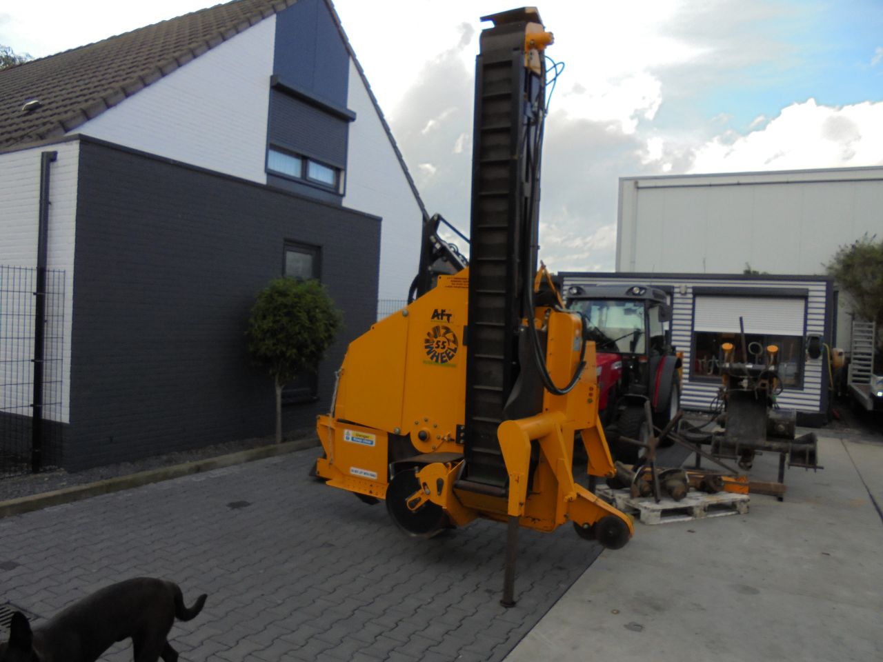 AFT wizz wheel,drainagemachine,trencher