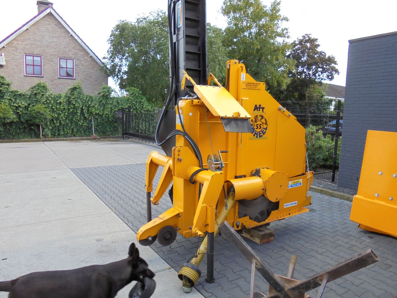 AFT wizz wheel,drainagemachine,trencher