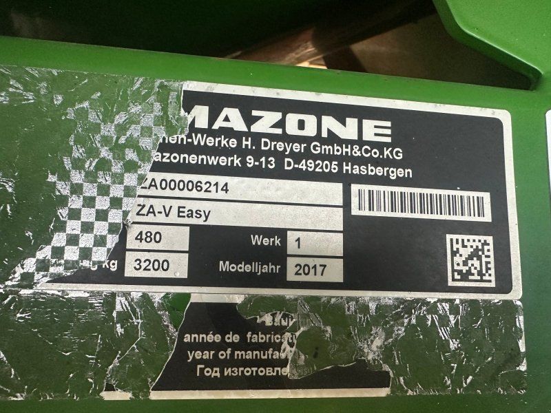 Amazone ZA-V Easy