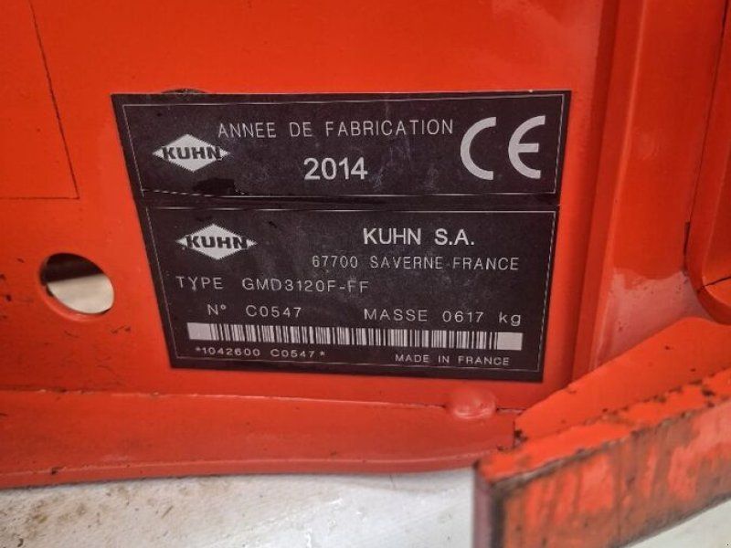Kuhn GMD3120F-FF