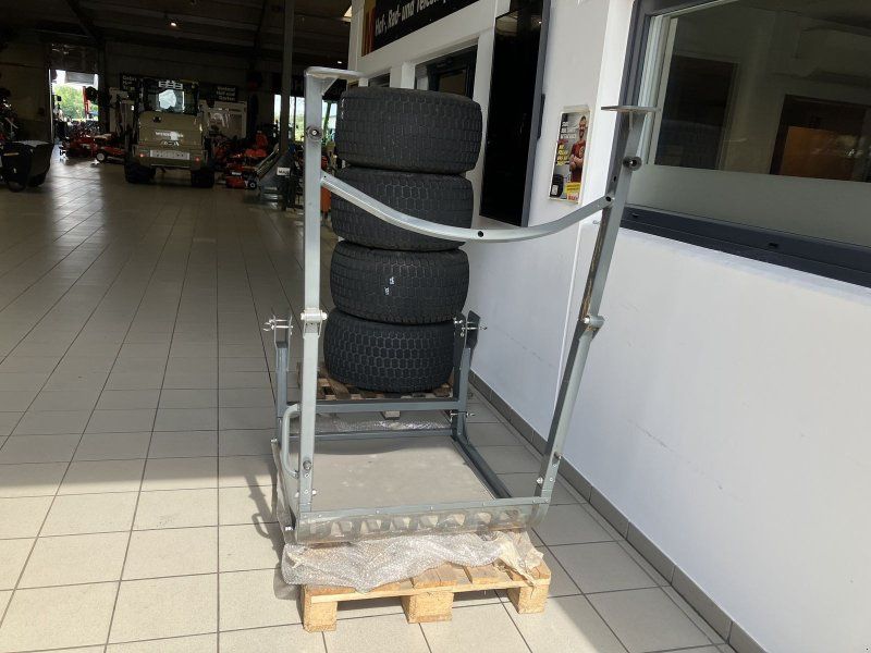 Weidemann Wetterschutzdach klappbar Eigenbau