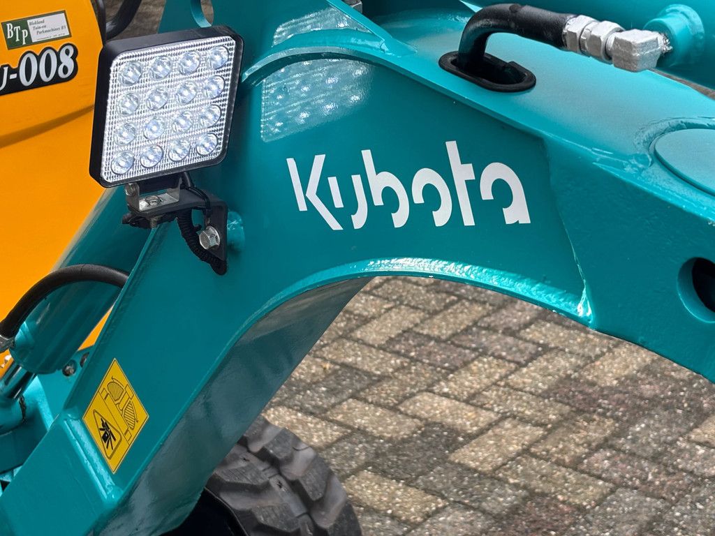 Kubota U-008 gebruikte diesel minigraver 008 381uur