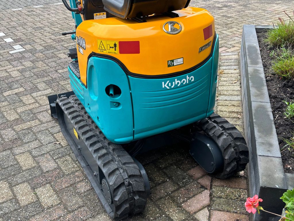 Kubota U-008 gebruikte diesel minigraver 008 381uur