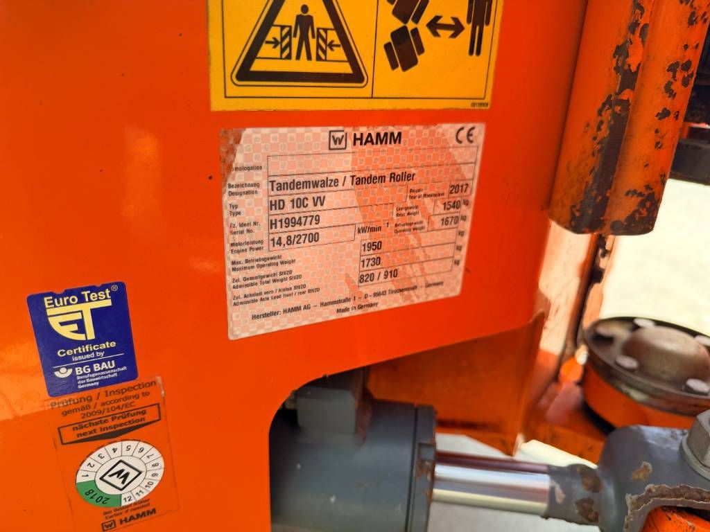 Hamm HD10 C VV