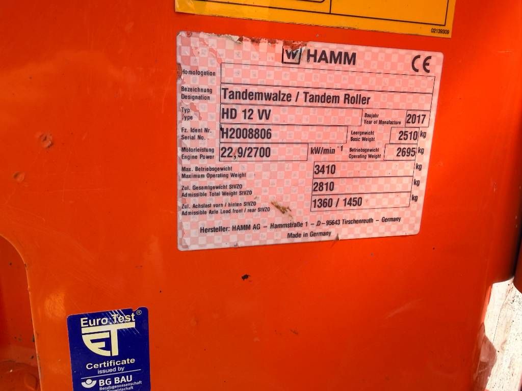 Hamm HD12VV