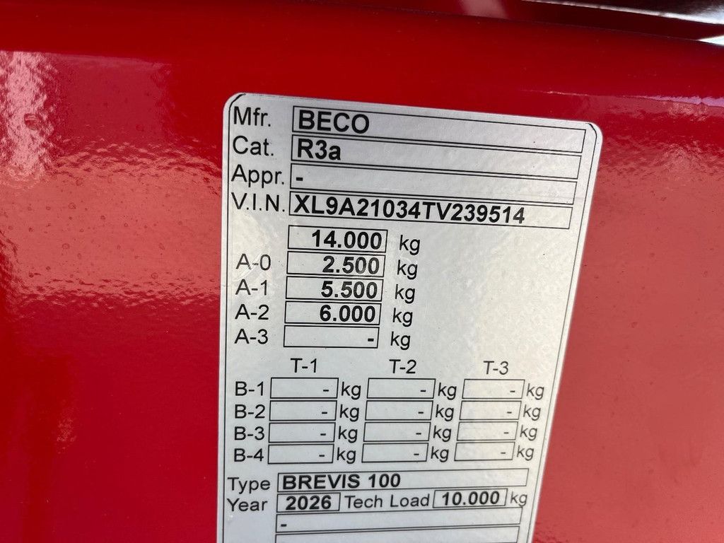 Beco Compactkipper B100 WG4632