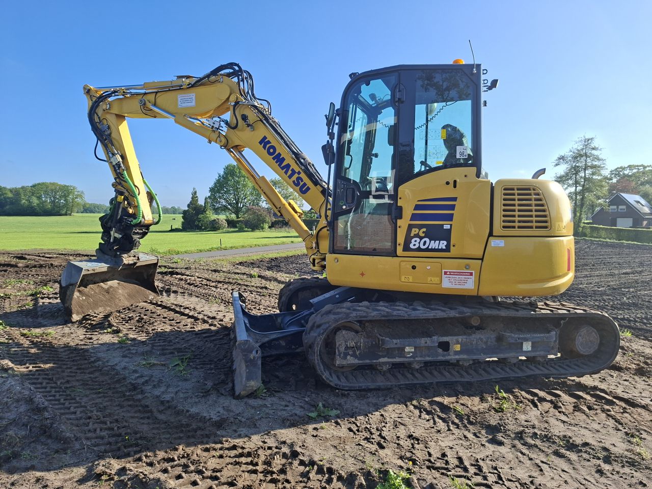 Komatsu Pc80 mr-5EO