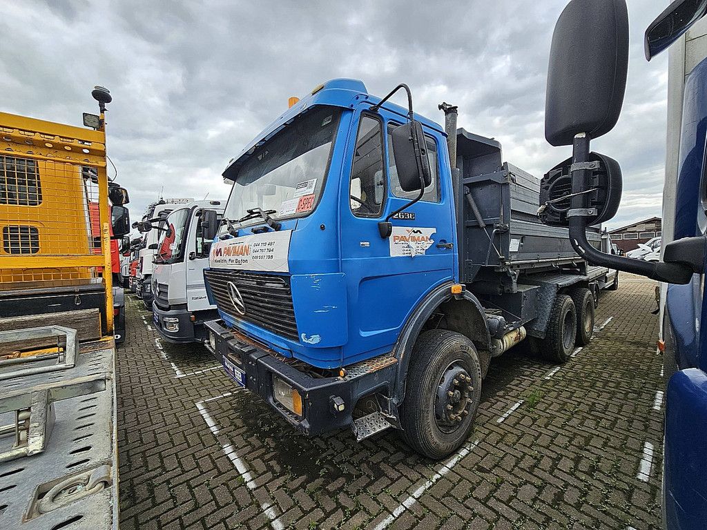 MERCEDES-BENZ 2636 v10 6x4 full steel