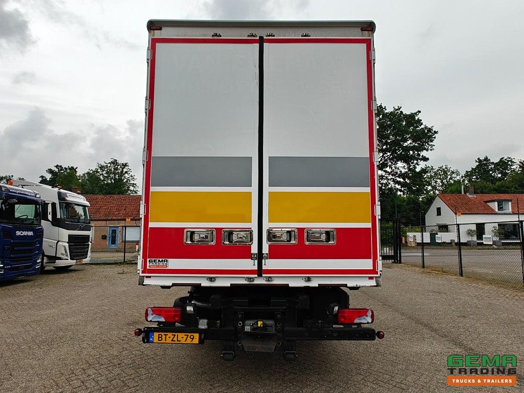 MAN TGM 12.280 4X2 BL 4x2 Schlafkabine Euro4 (6CIL) - Falkom FAS6000 geschlossener Aufbau mit Fernbedienung + 3600 kg Seilwinde - 405.000 km Original - TOP!