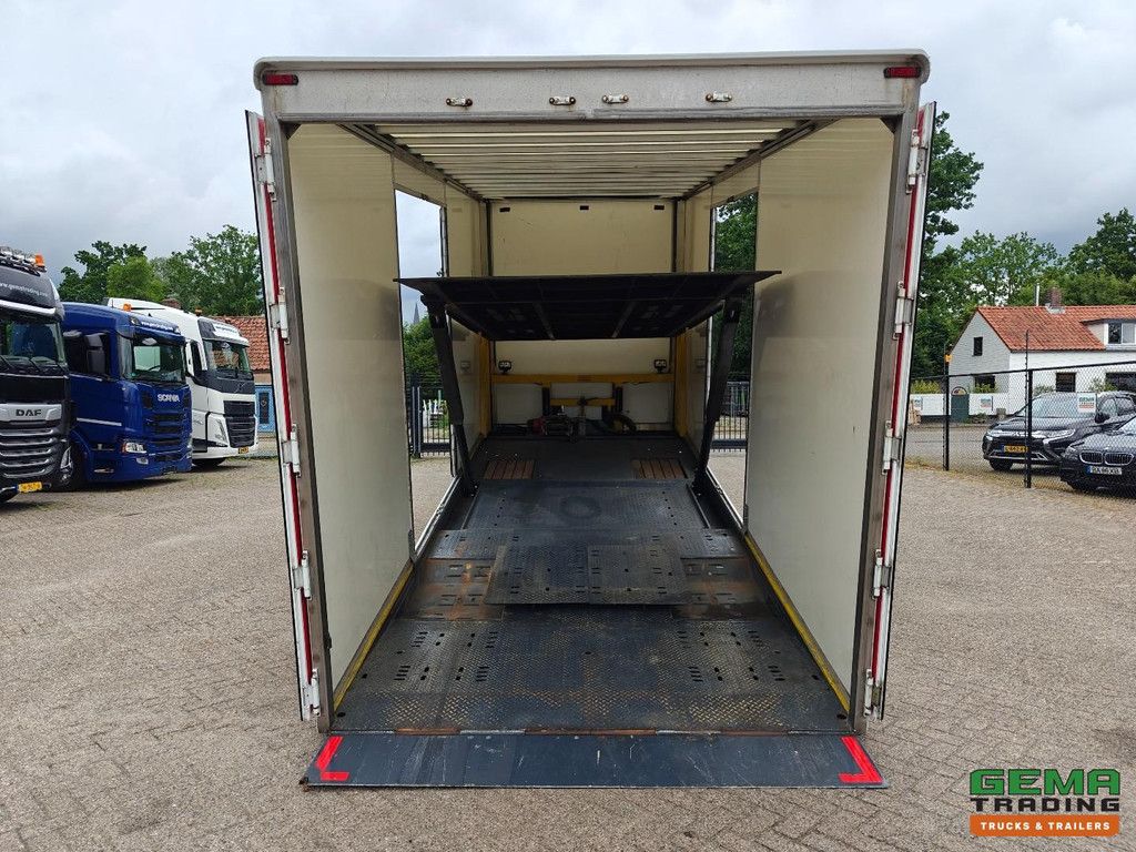 MAN TGM 12.280 4X2 BL 4x2 Schlafkabine Euro4 (6CIL) - Falkom FAS6000 geschlossener Aufbau mit Fernbedienung + 3600 kg Seilwinde - 405.000 km Original - TOP!