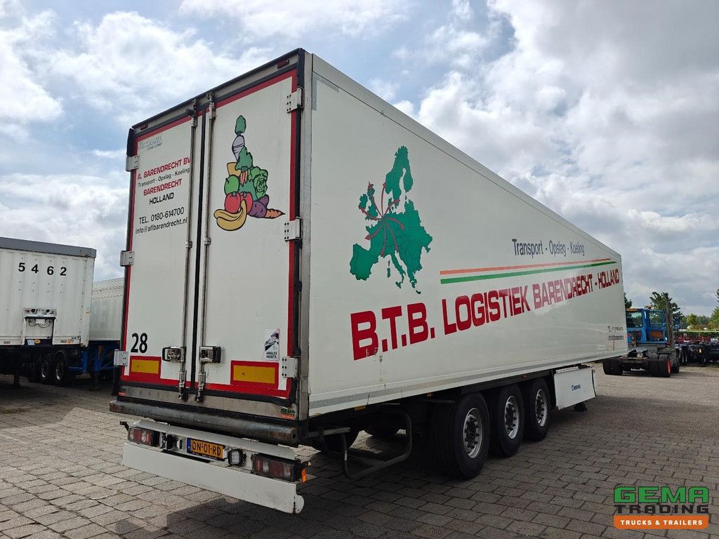 Krone SD Kühl- und Tiefkühltransporte – Carrier Maxima 1300 – SAF-Achsen, Scheibenbremse