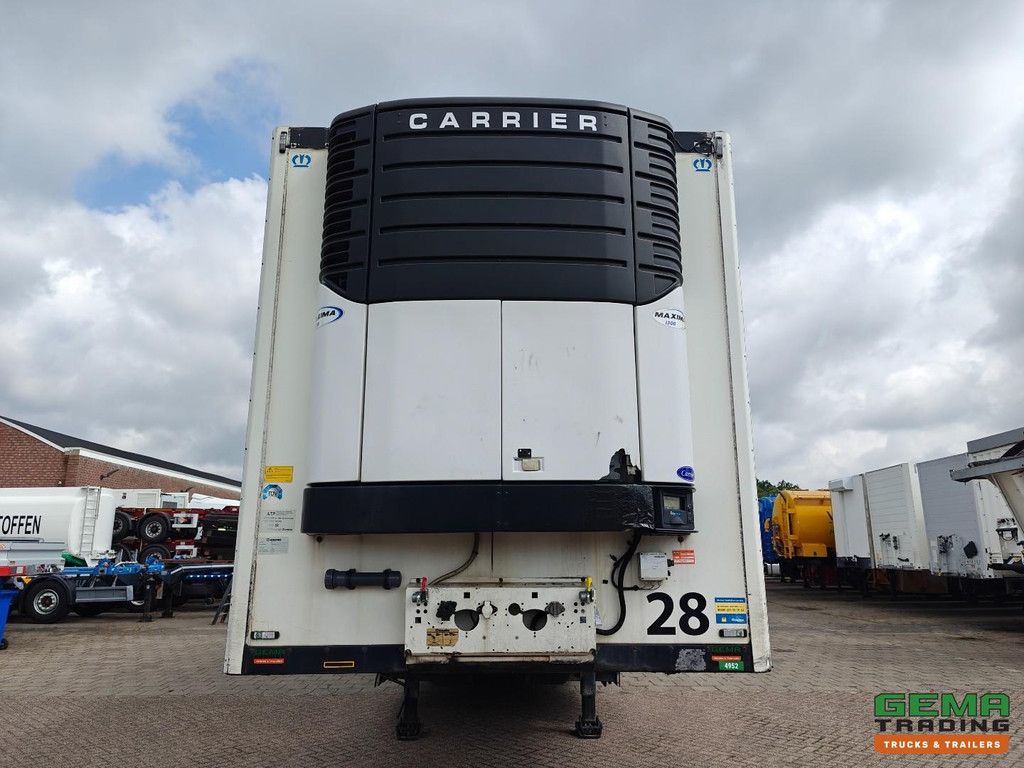 Krone SD Kühl- und Tiefkühltransporte – Carrier Maxima 1300 – SAF-Achsen, Scheibenbremse