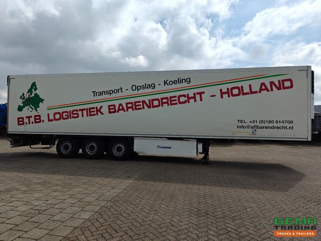 Krone SD Kühl- und Tiefkühltransporte – Carrier Maxima 1300 – SAF-Achsen, Scheibenbremse