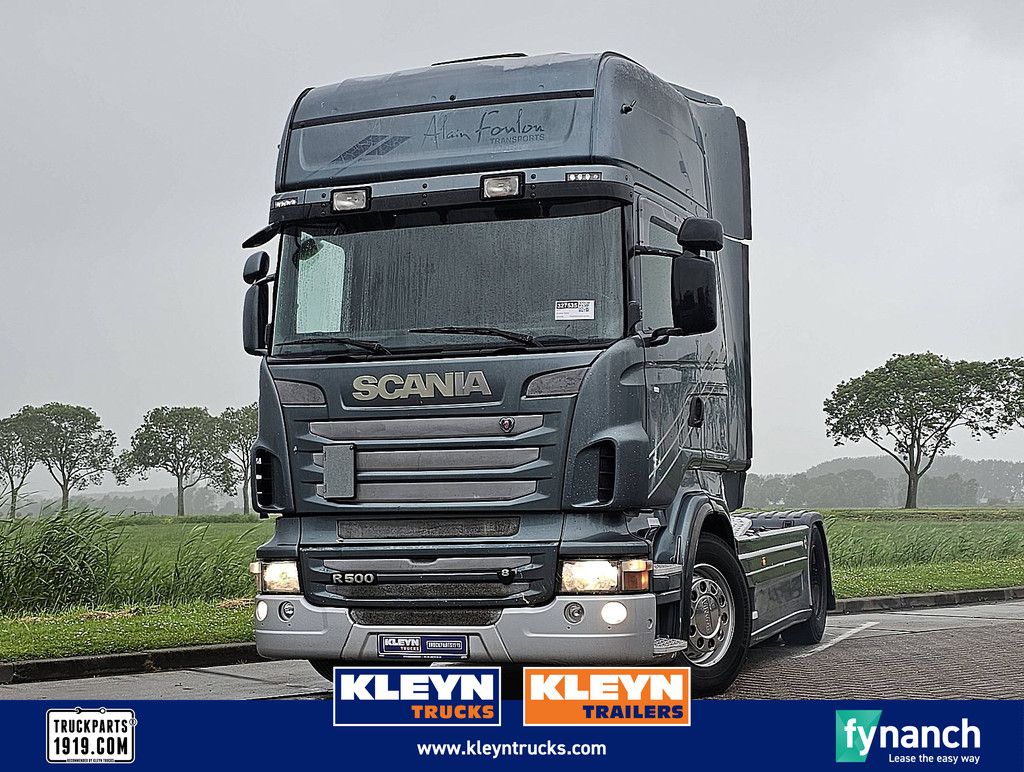 SCANIA R500 topline,manual gearb