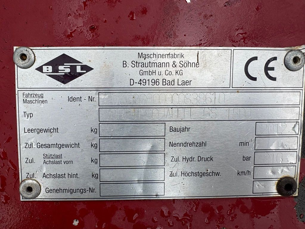 Strautmann GS 1500
