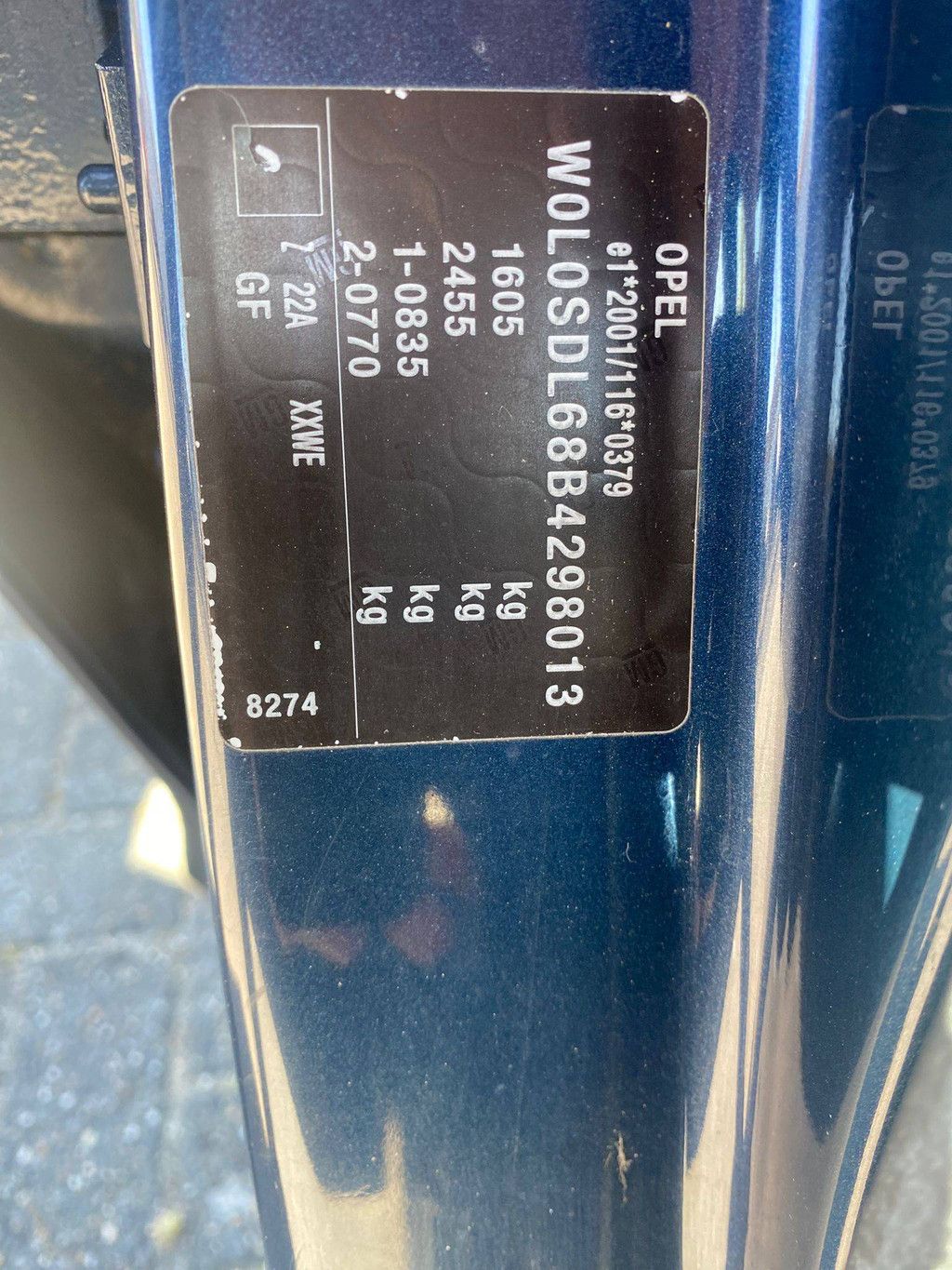 Pkw Opel Corsa Benzin 69 PS 2011 (Margin)