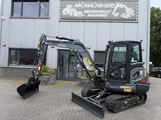 Kubota Kx042-4 Bj2021 3100uur SLP/SRT A/C 4.2T Minigraver NWST