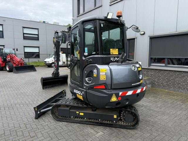 Kubota Kx042-4 Bj2021 3100uur SLP/SRT A/C 4.2T Minigraver NWST